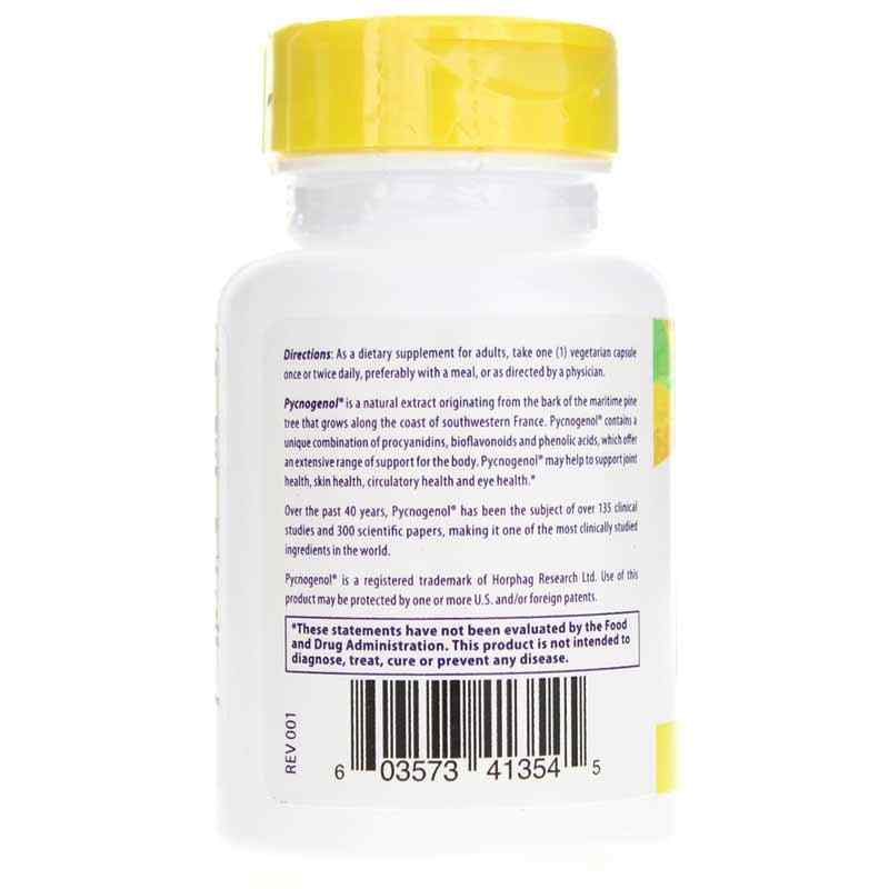 Pycnogenol 30 Mg, 60 Veg Capsules, by Healthy Origins, image #3