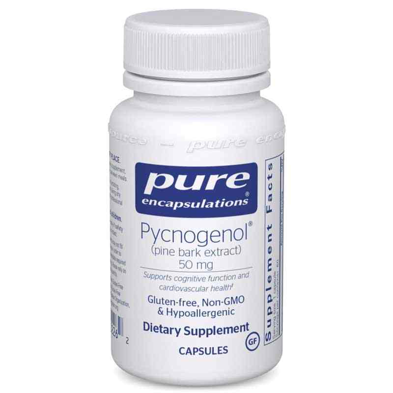Pycnogenol 50 Mg, 120 Capsules, by Pure Encapsulations