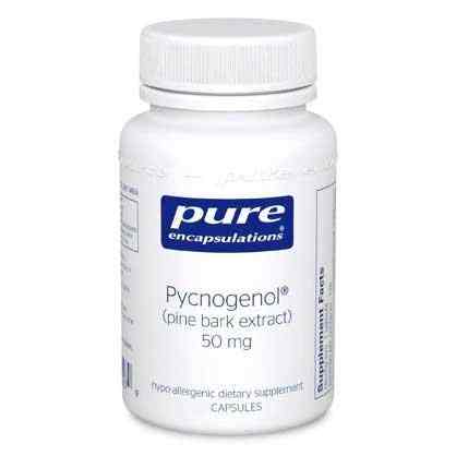 Pycnogenol 50 Mg, 60 Capsules, by Pure Encapsulations