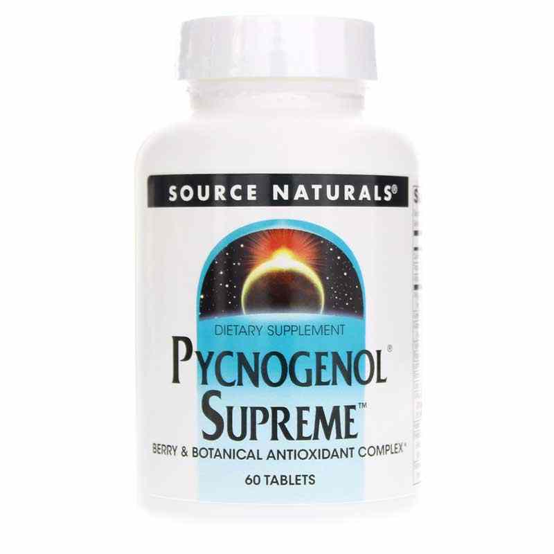 Pycnogenol Supreme, by Source Naturals