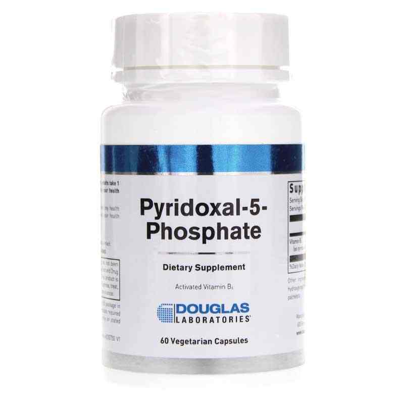Pyridoxal-5-Phosphate, 60 Capsules, by Douglas Laboratories