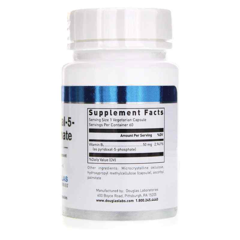 Pyridoxal-5-Phosphate, 60 Capsules, by Douglas Laboratories, image #2