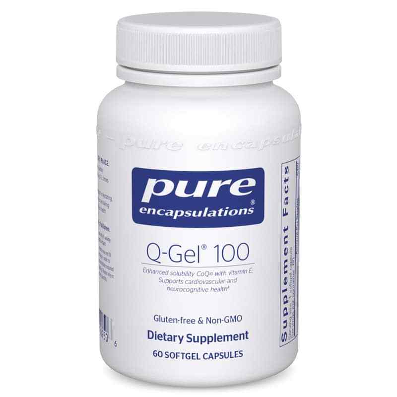 Q-Gel 100 Hydrosoluble CoQ10, by Pure Encapsulations