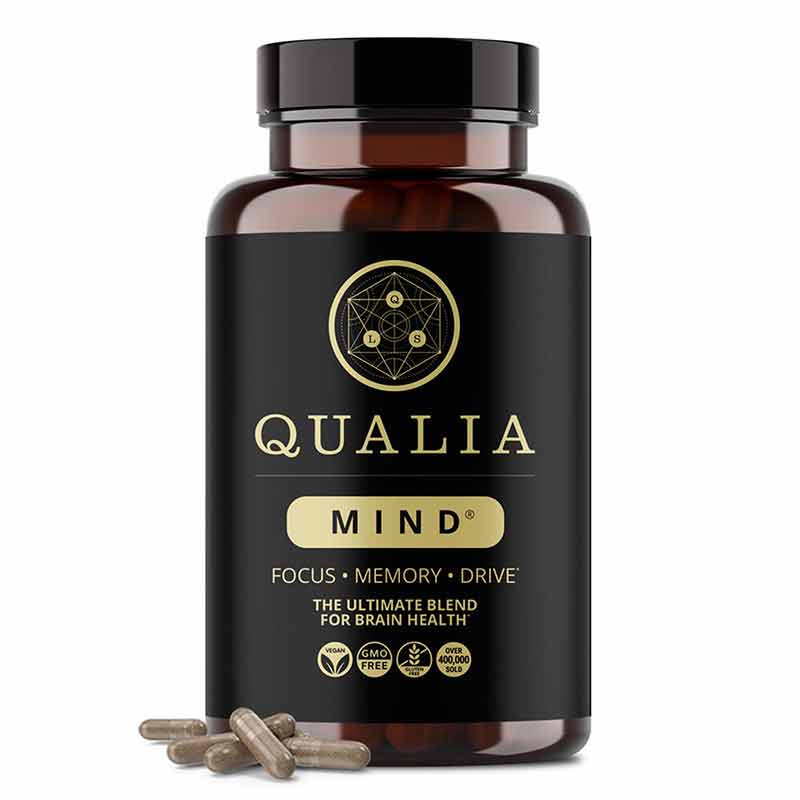 Qualia Mind, 120 Capsules, by Neurohacker Collective
