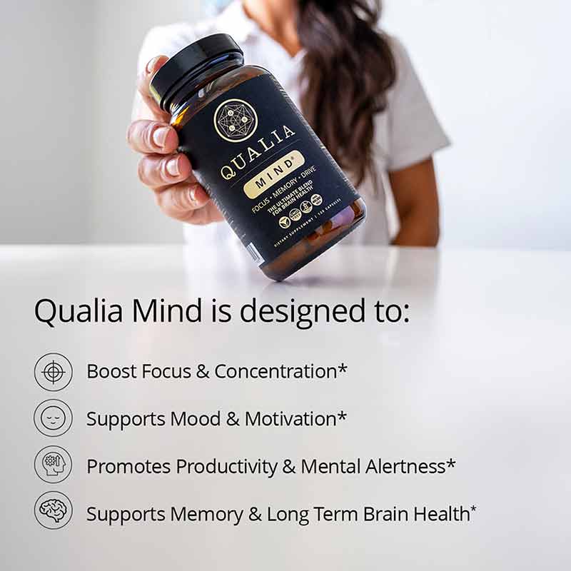 Qualia Mind, 120 Capsules, by Neurohacker Collective, image #3