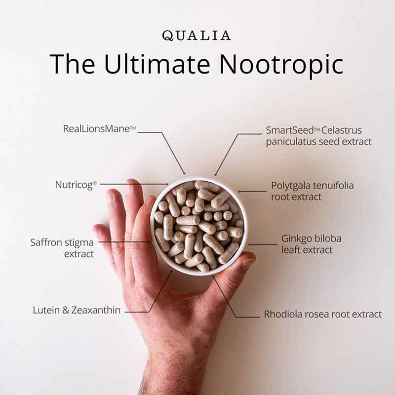 Qualia Mind, 120 Capsules, by Neurohacker Collective, image #6