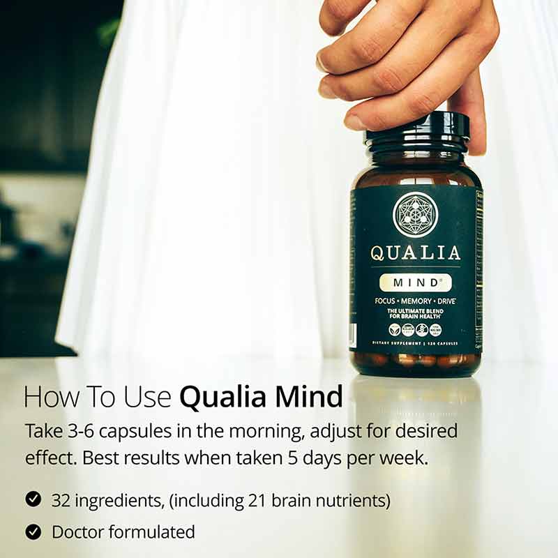 Qualia Mind, 120 Capsules, by Neurohacker Collective, image #7