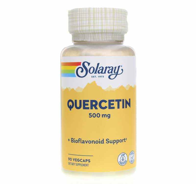 Quercetin 500 Mg, Non-Citrus Formula, by Solaray