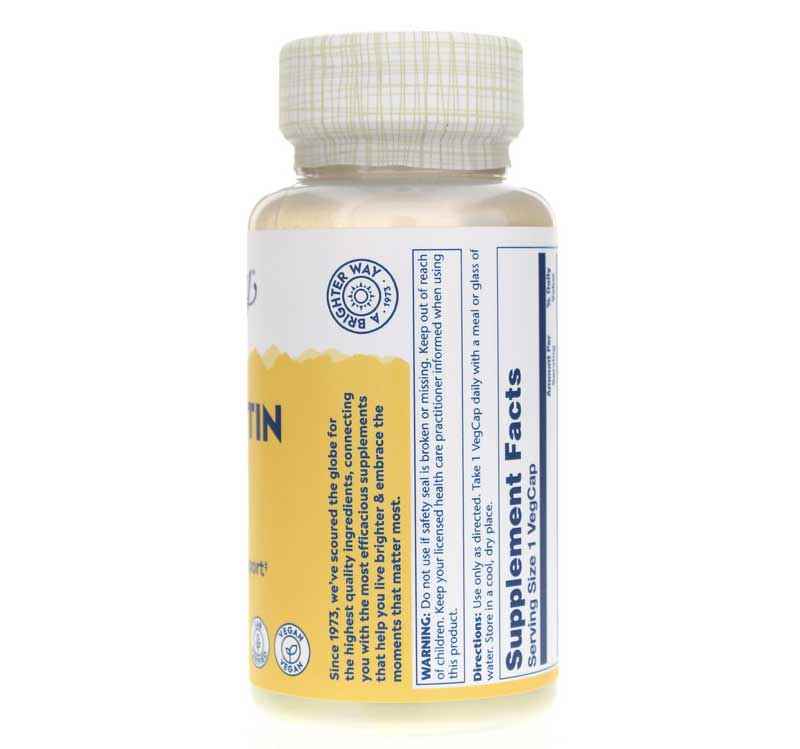 Quercetin 500 Mg, Non-Citrus Formula, by Solaray, image #2