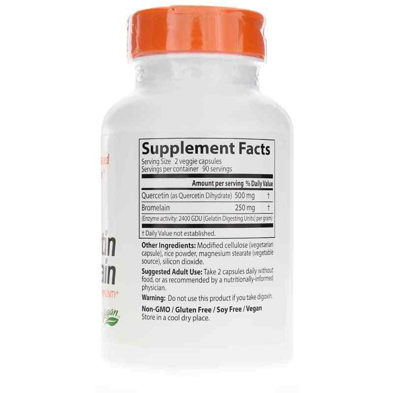 Quercetin Bromelain, by Doctors Best, image #2