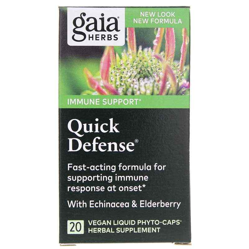 Quick Defense Rapid Relief, 20 Liquid Phyto Caps, by Gaia Herbs