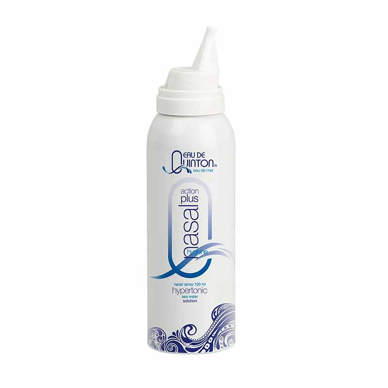 Quinton Action Plus Nasal Spray - Hypertonic, by Quicksilver Scientific