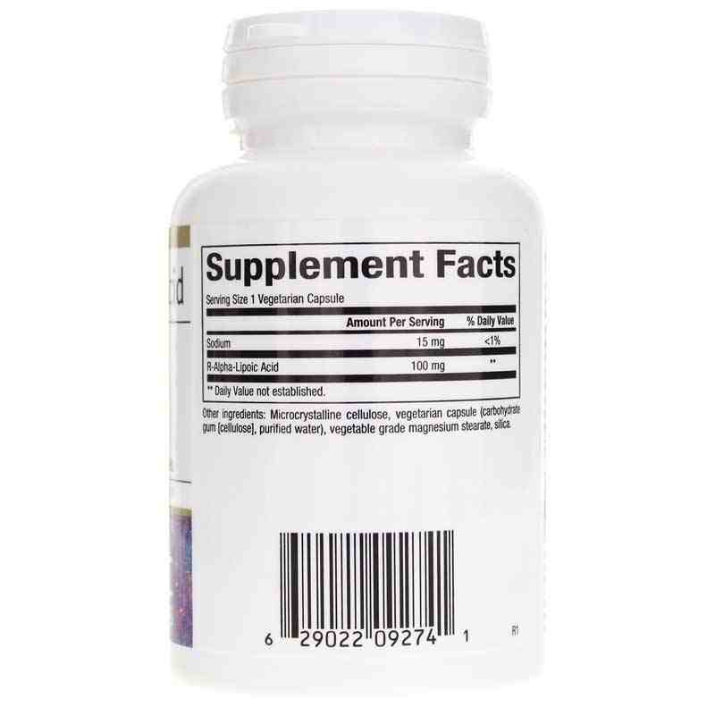 R-Alpha-Lipoic Acid 100 Mg, by Bioclinic Naturals, image #2