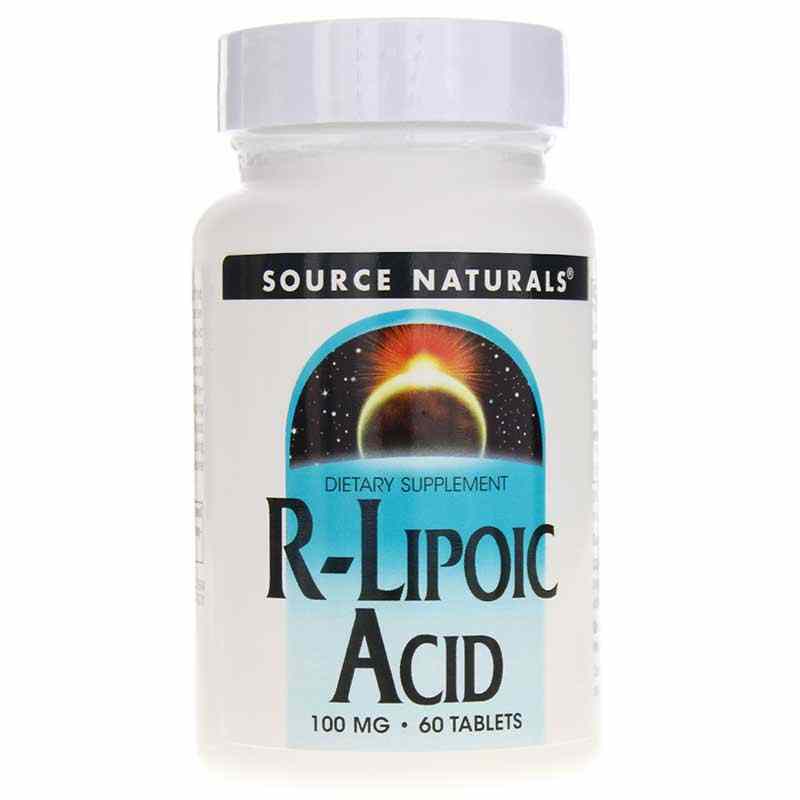 R-Lipoic Acid 100 Mg, 60 Tablets, by Source Naturals
