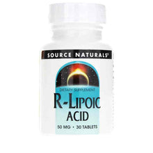 R-Lipoic Acid 50 Mg, 30 Tablets, by Source Naturals