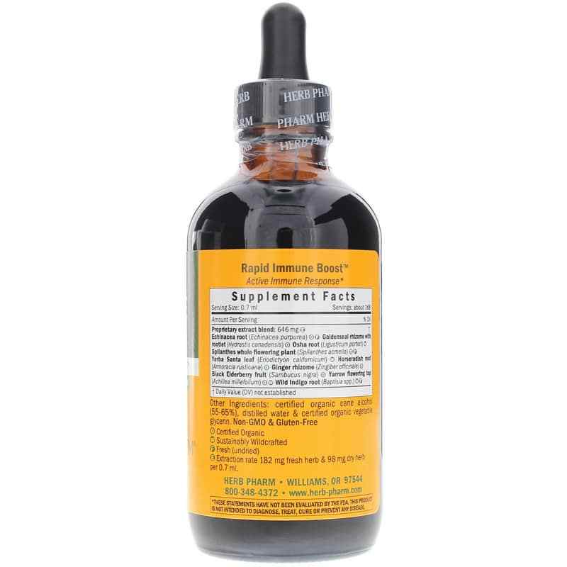Rapid Immune Boost, 4 Oz, by Herb Pharm, image #2