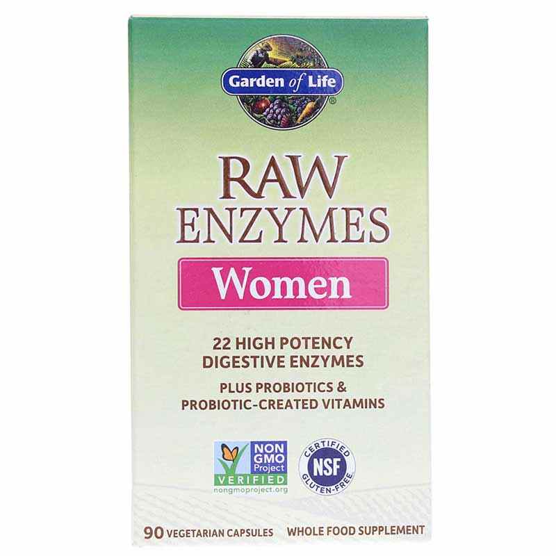 Raw Enzymes Women, by Garden of Life
