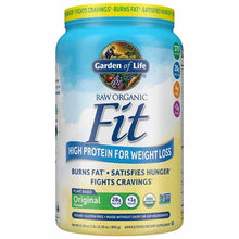 Raw Organic Fit High Protein for Weight Loss, Original, 31.39 Oz, by Garden of Life