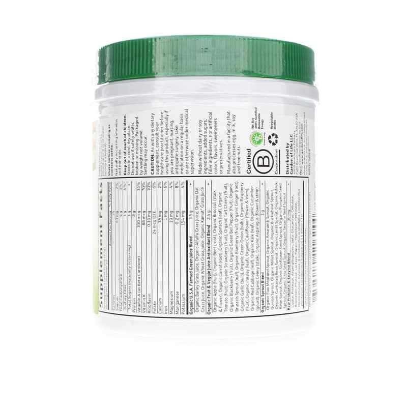 Raw Organic Perfect Food Green Powder, Apple, 8.14 Oz, by Garden of Life, image #2