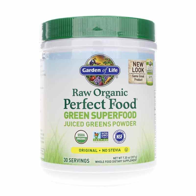 Raw Organic Perfect Food Green Powder, by Garden of Life