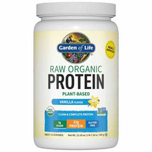 Raw Organic Protein, Vanilla, 23.28 Oz, by Garden of Life