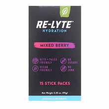 Re-Lyte Hydration Stick Packs, Mixed Berry, 15 Sticks, by Redmond Life, image #2