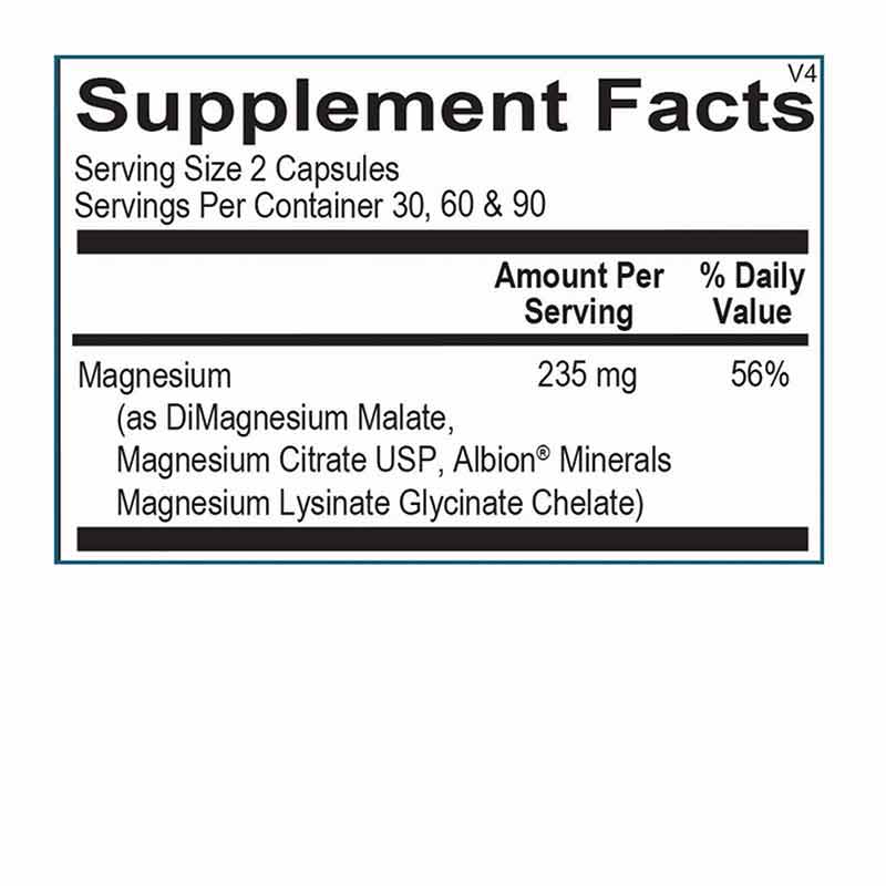 Reacted Magnesium, 120 Capsules, by Ortho Molecular, image #2