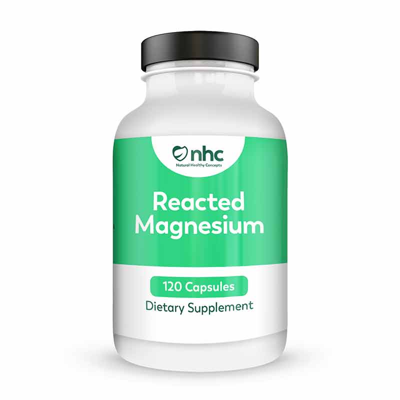 Reacted Magnesium, 120 Capsules, by Natural Healthy Concepts