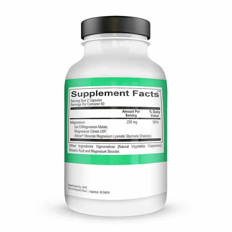 Reacted Magnesium, 120 Capsules, by Natural Healthy Concepts, image #2