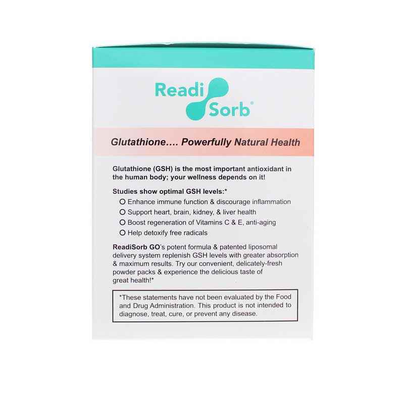 Readisorb Go Liposomal Glutathione Powder, Your Energy Systems Professional Supplement Center Readisorb Go Liposomal Glutathione Powder, Your Energy Systems Professional Supplement Center