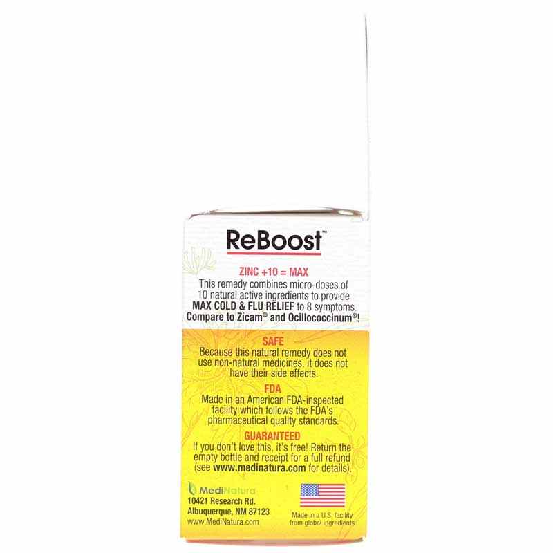 Reboost Zinc +10, by MediNatura, image #4