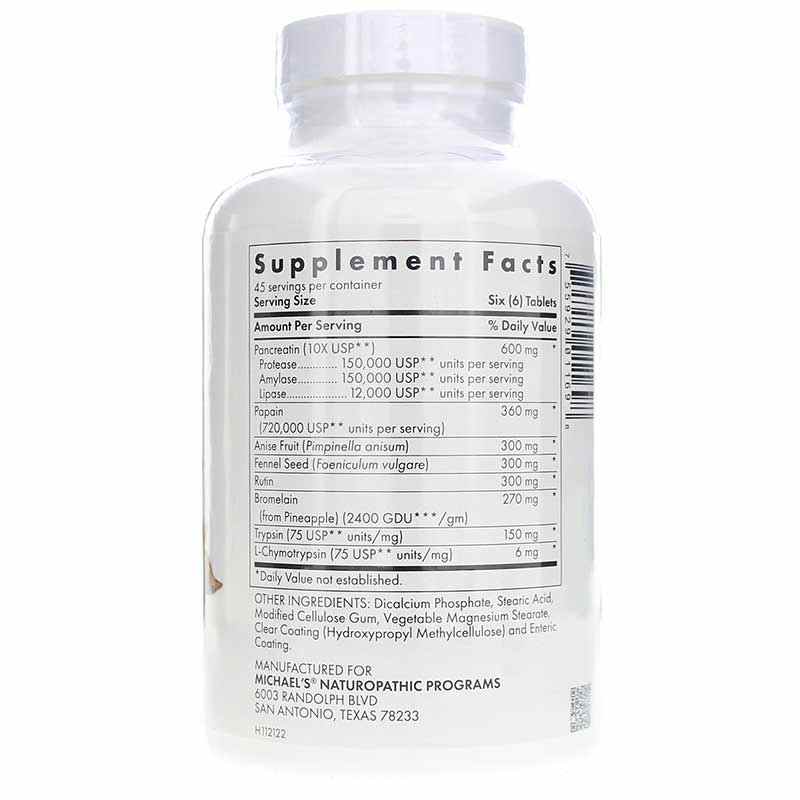 Recovery Zymes, 270 Enteric Coated Tablets, by Michael's Health, image #2