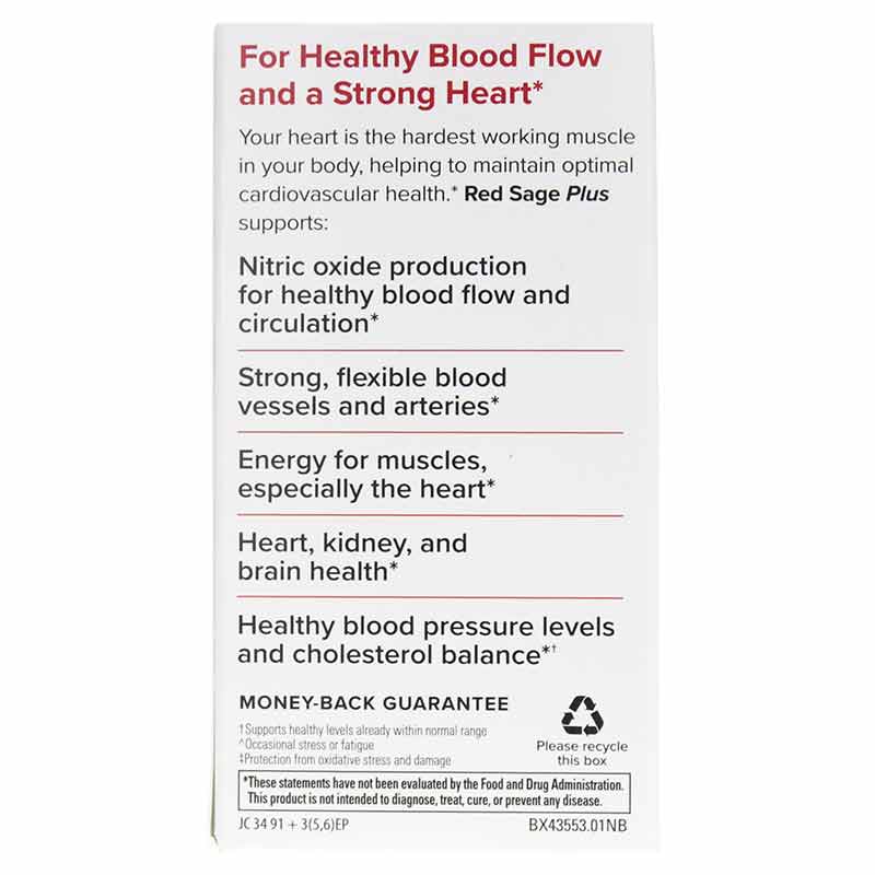 Red Sage Plus with HRG80 Red Ginseng, by Terry Naturally, image #3