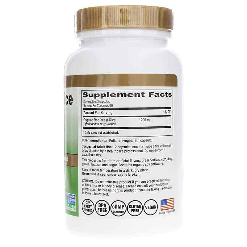 Red Yeast Rice Gold, 120 Veg Capsules, by IP-6, image #2