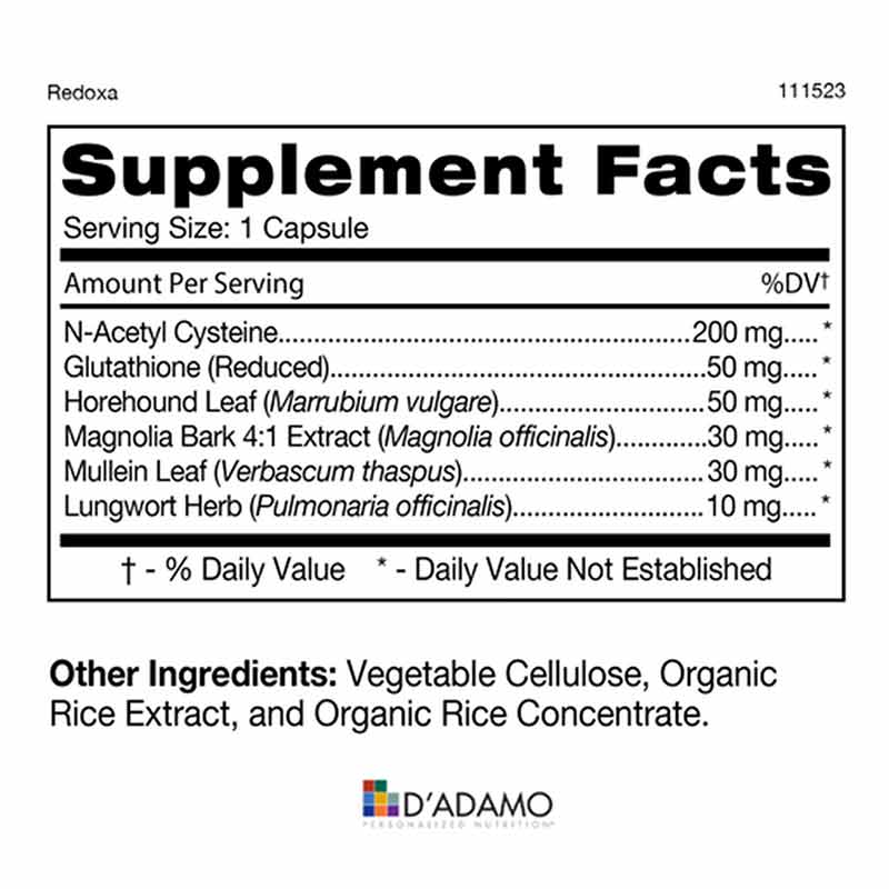 Redoxa, by D Adamo Personalized Nutrition, image #2