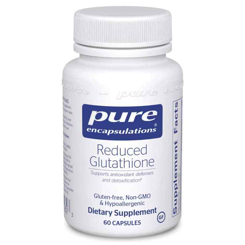 Reduced Glutathione, 60 Capsules, by Pure Encapsulations