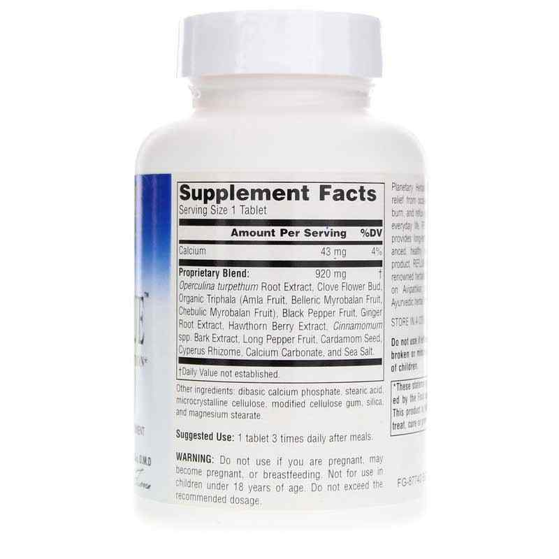 Reflux Rescue, 60 Tablets, by Planetary Herbals, image #2