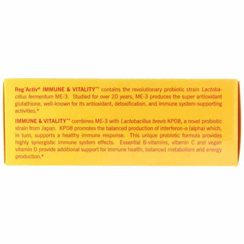 Regtactiv Immune & Vitality, by Essential Formulas, image #2