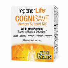 regenerLife CogniSave Memory Support Kit, 30 Packets, by Natural Factors