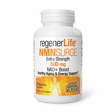 RegenerLife NMNSurge Extra Strength, 30 Veg Capsules, by Natural Factors
