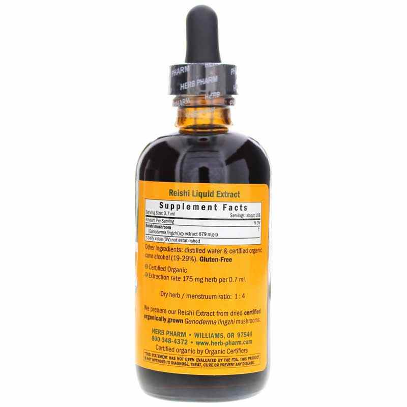 Reishi Extract, 4 Oz, by Herb Pharm, image #2