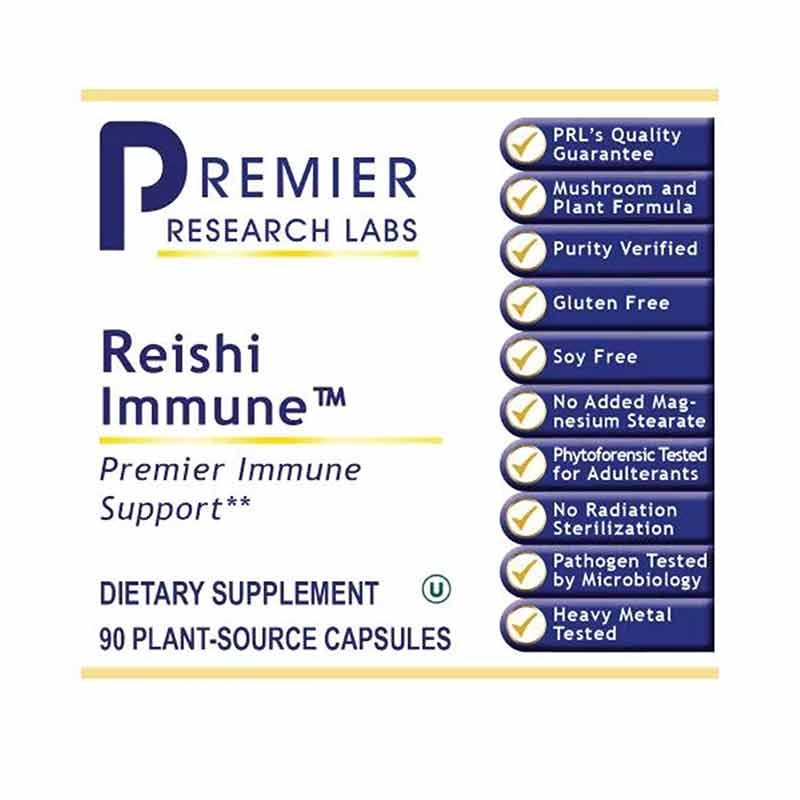 Reishi Immune Liver and Immune Support, by Premier Research Labs, image #2