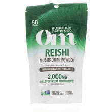 Reishi Powder, 50 Servings, by Om Mushroom