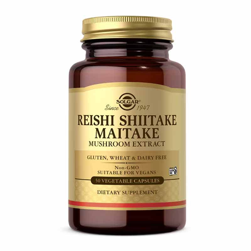 Reishi Shiitake Maitake Mushroom Extract, by Solgar