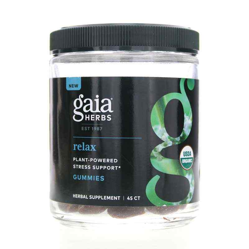Relax Gummies, by Gaia Herbs