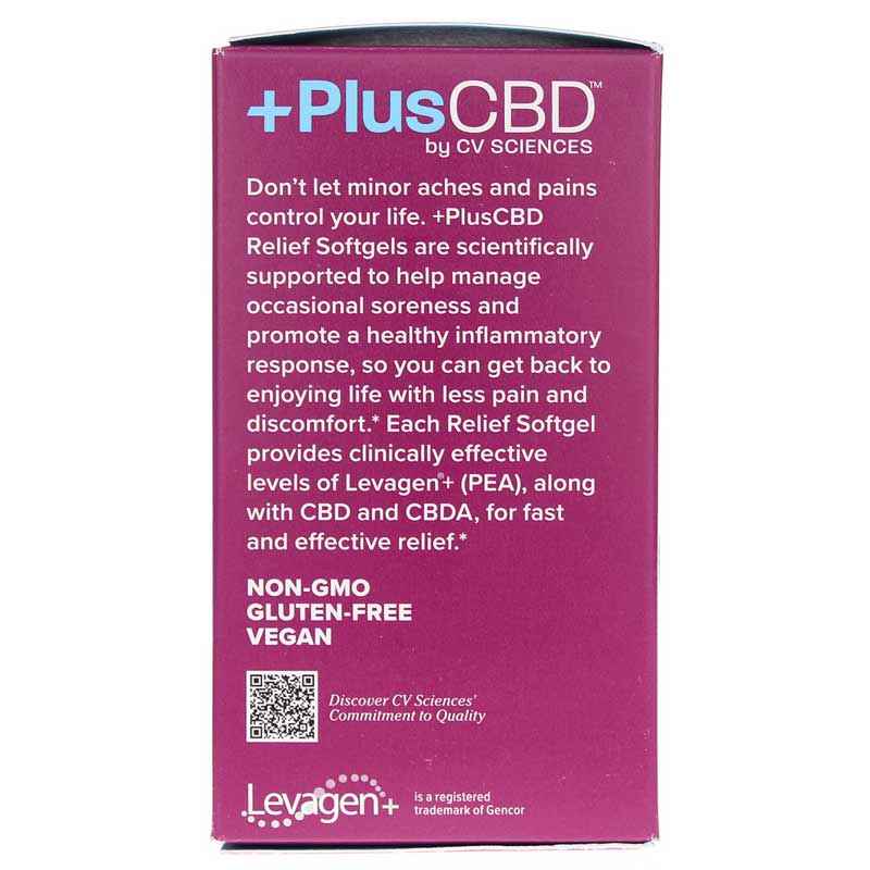 Relief CBD 30 Mg, 60 Softgels, by PlusCBD Oil, image #4