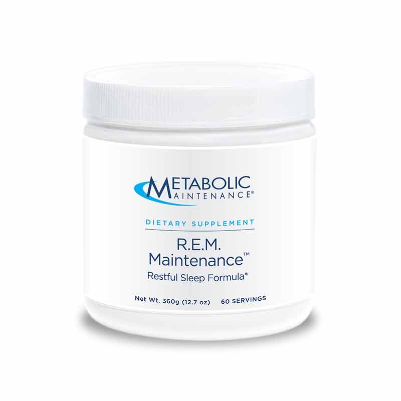 R.E.M. Maintenance Natural Sleep Support, by Metabolic Maintenance