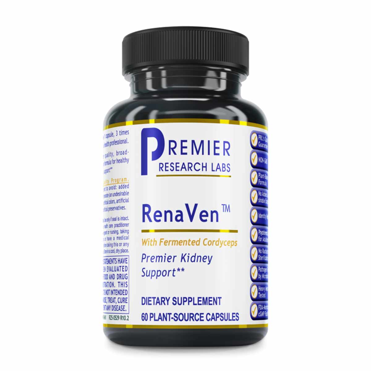 RenaVen Kidney Support, 60 Veg Capsules, by Premier Research Labs