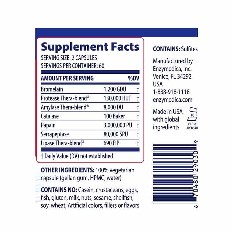 Repair Gold, 120 Capsules, by Enzymedica, image #2