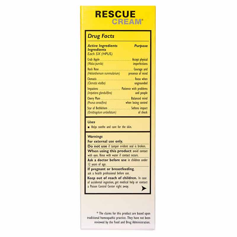 Rescue Cream, by Bach Flower Remedies, image #2